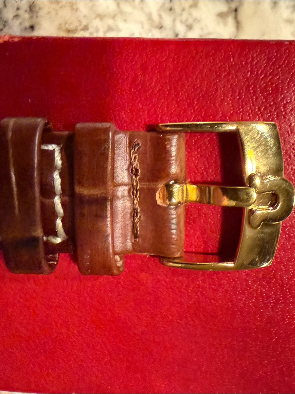 Omega Vintage 14k Gold-Filled 1958 Square Automatic Watch - Picture 12 of 12